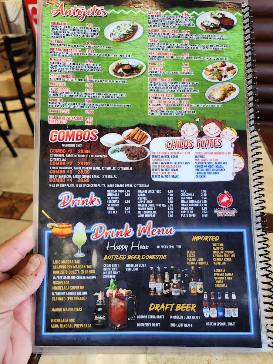 Claudia's Restaurant #2 Menu - Image 4